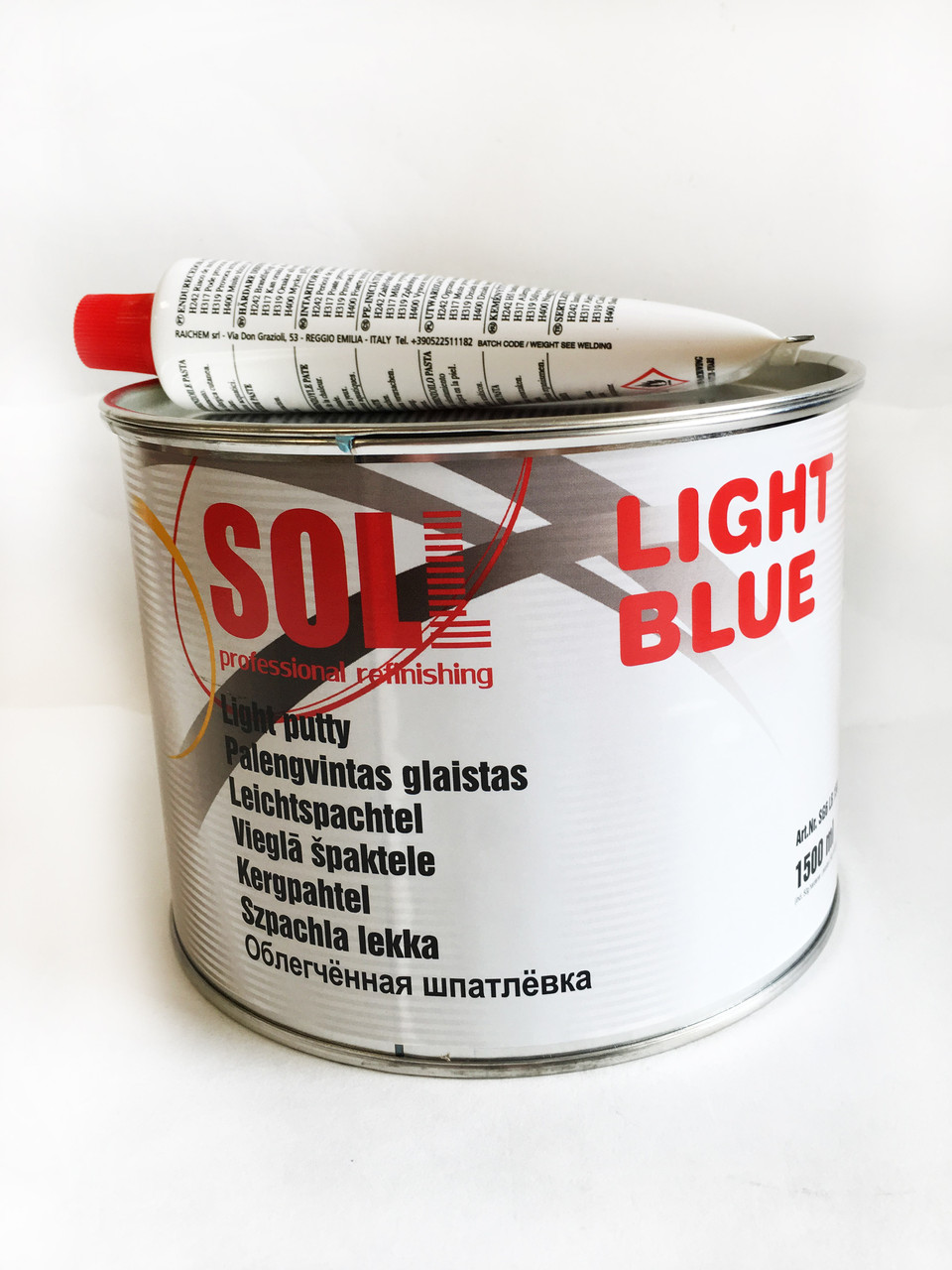 Soll Light Blue Шпатлёвка облегченная 1,5л. - Колорит